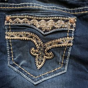 Rock revival boot cut jeans 32 waist